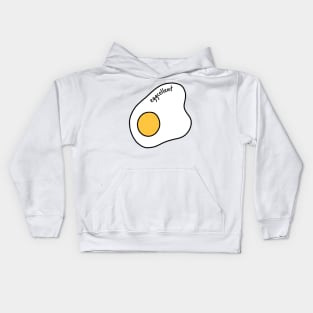 Eggcellent Egg Pun Kids Hoodie